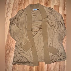 Calvin Klein Tan Cardigan